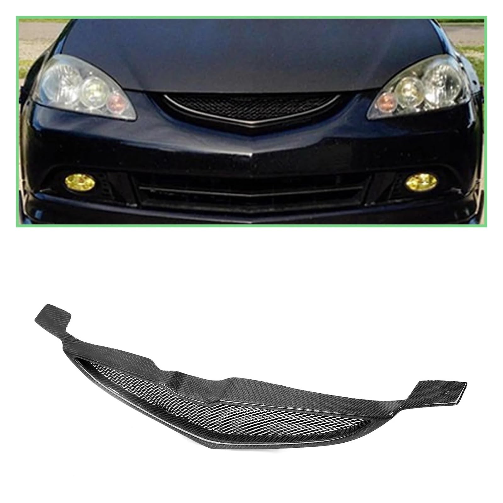 RSX Honda 🏒 Integra 2005-2006 フロントグリル 【七面鳥